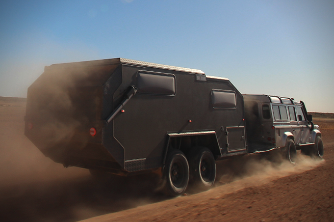 small travel trailers - desert