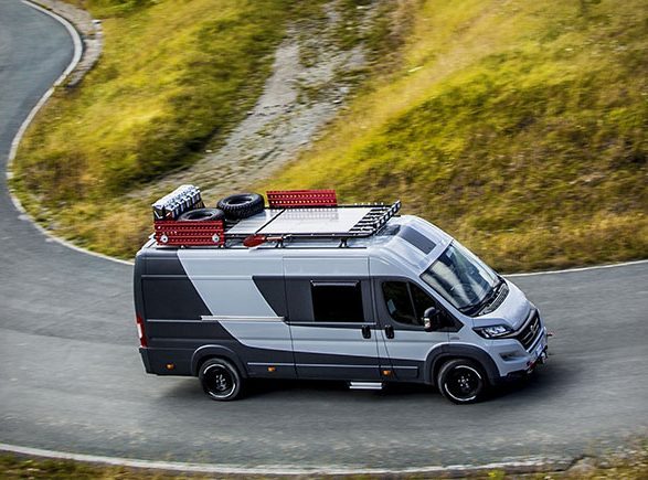 The New 4x4 Exhibition Fiat Ducato Camper Looks Unreal