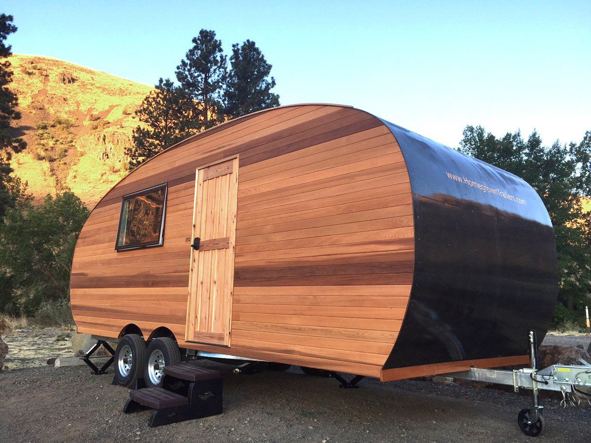 Solar Powered Teardrop Trailer A Tiny Travelling Home