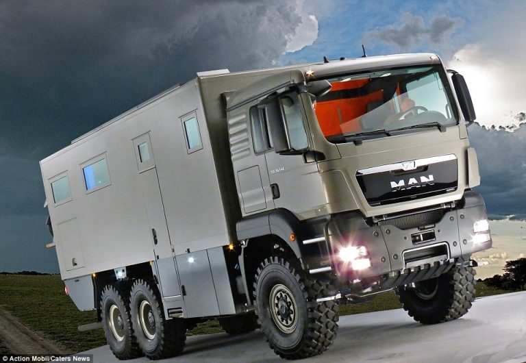 Meet The World's Biggest Truck Camper Action Mobil Global XR 7200