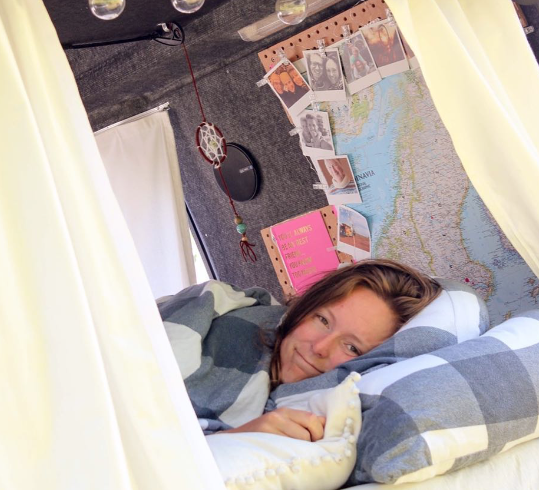 Van Life Scandinavia - Bed Map