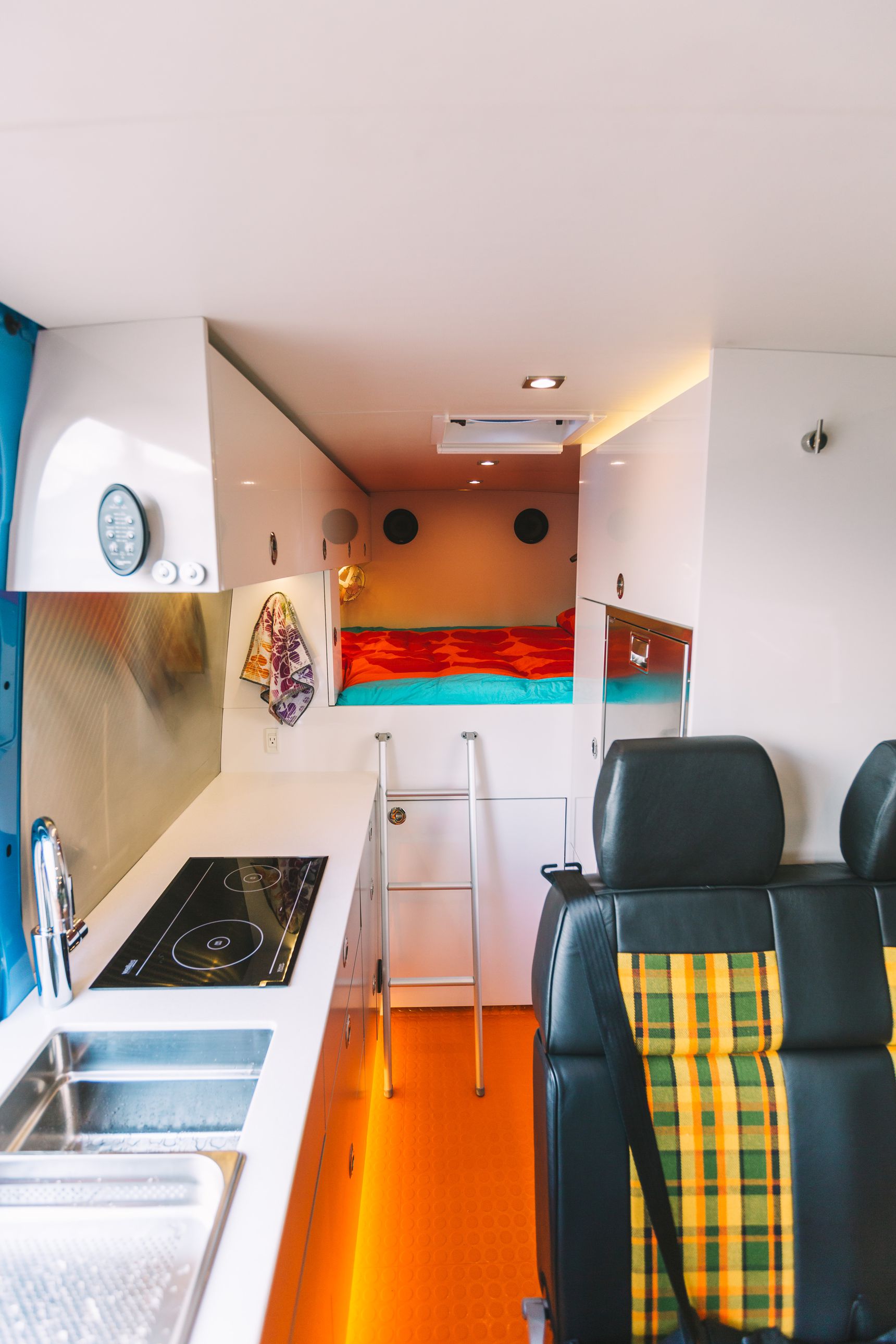 Off Grid home - inside living area