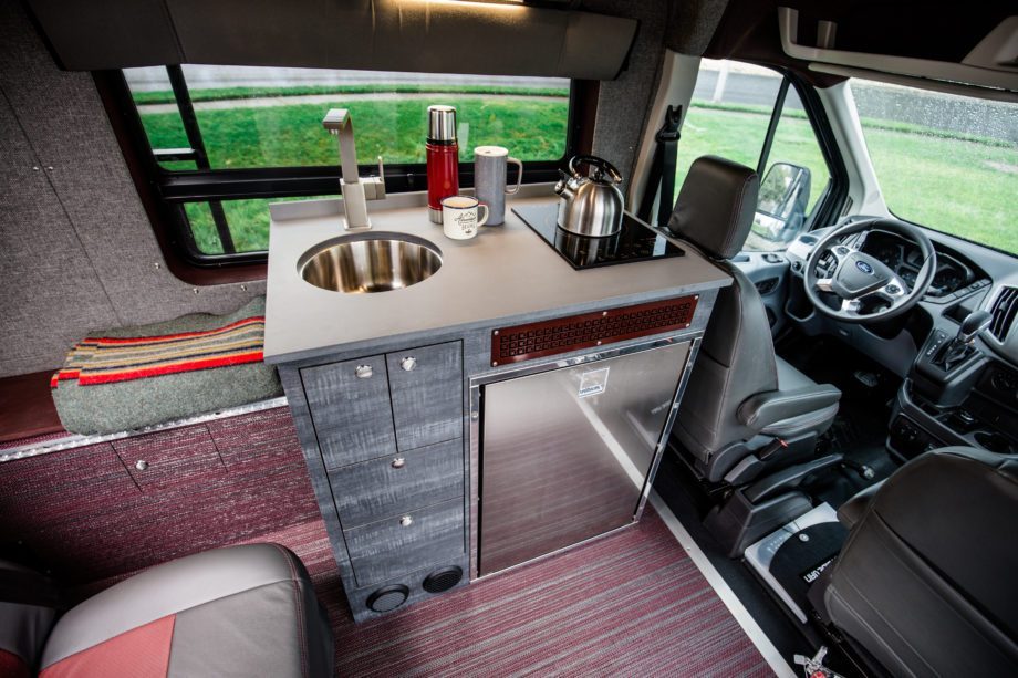 Ford Camper Conversion - Kitchen