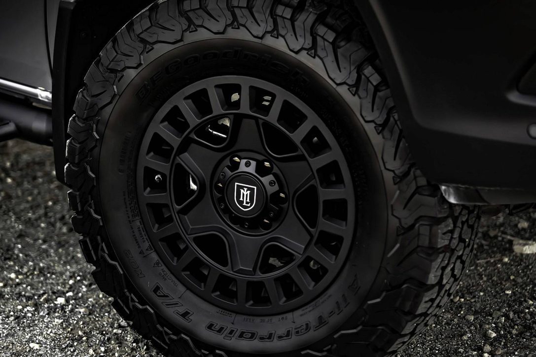All Terrain Camper Van - tyres
