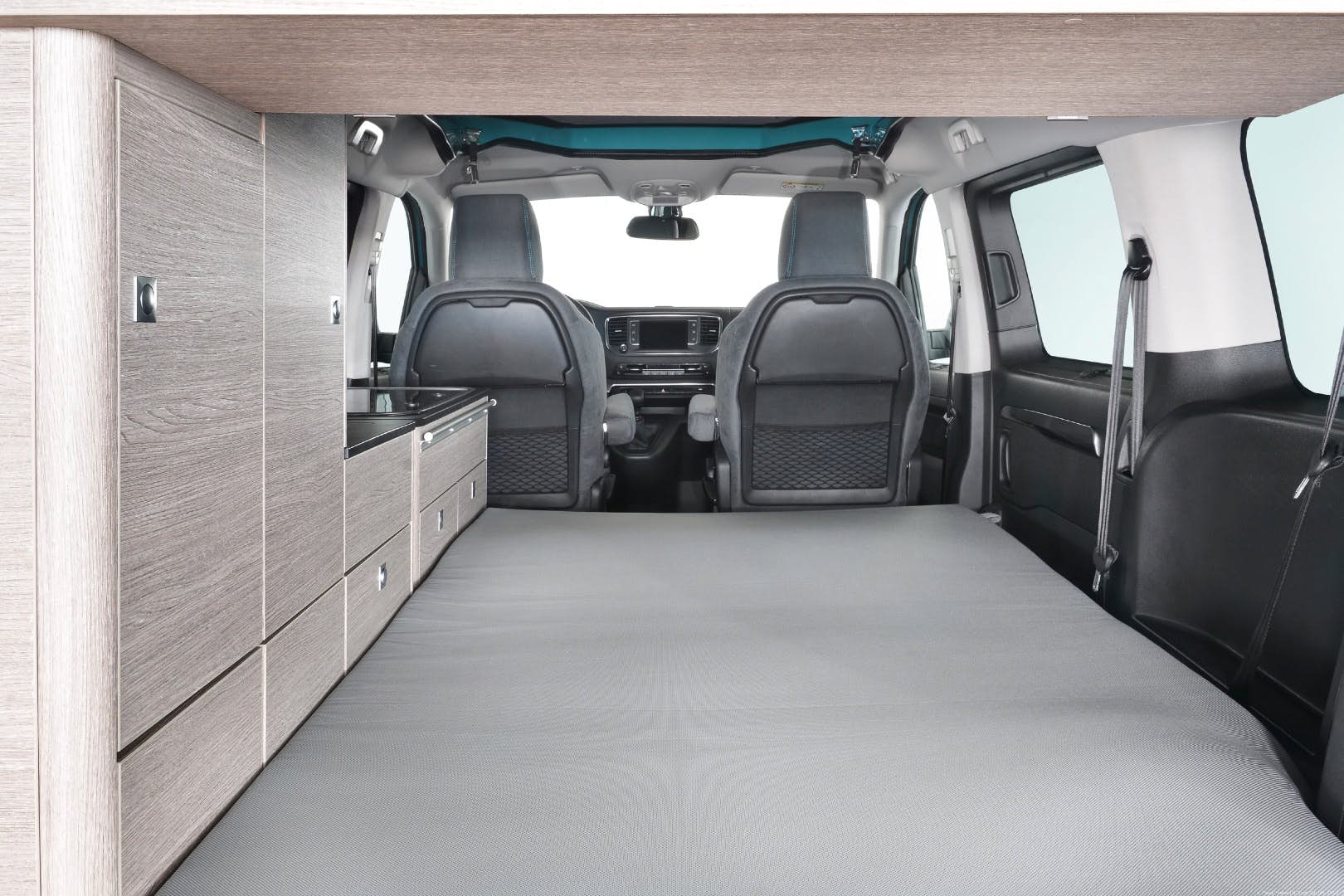 compact camper - bedroom