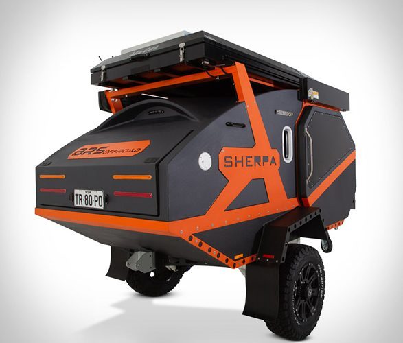 small travel trailers - sherpa trailer exterior 4