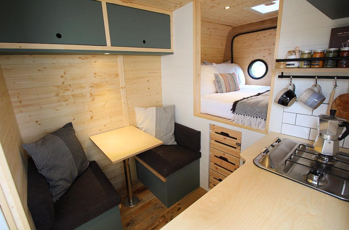 Van Life Instagram - dusty vanlife
