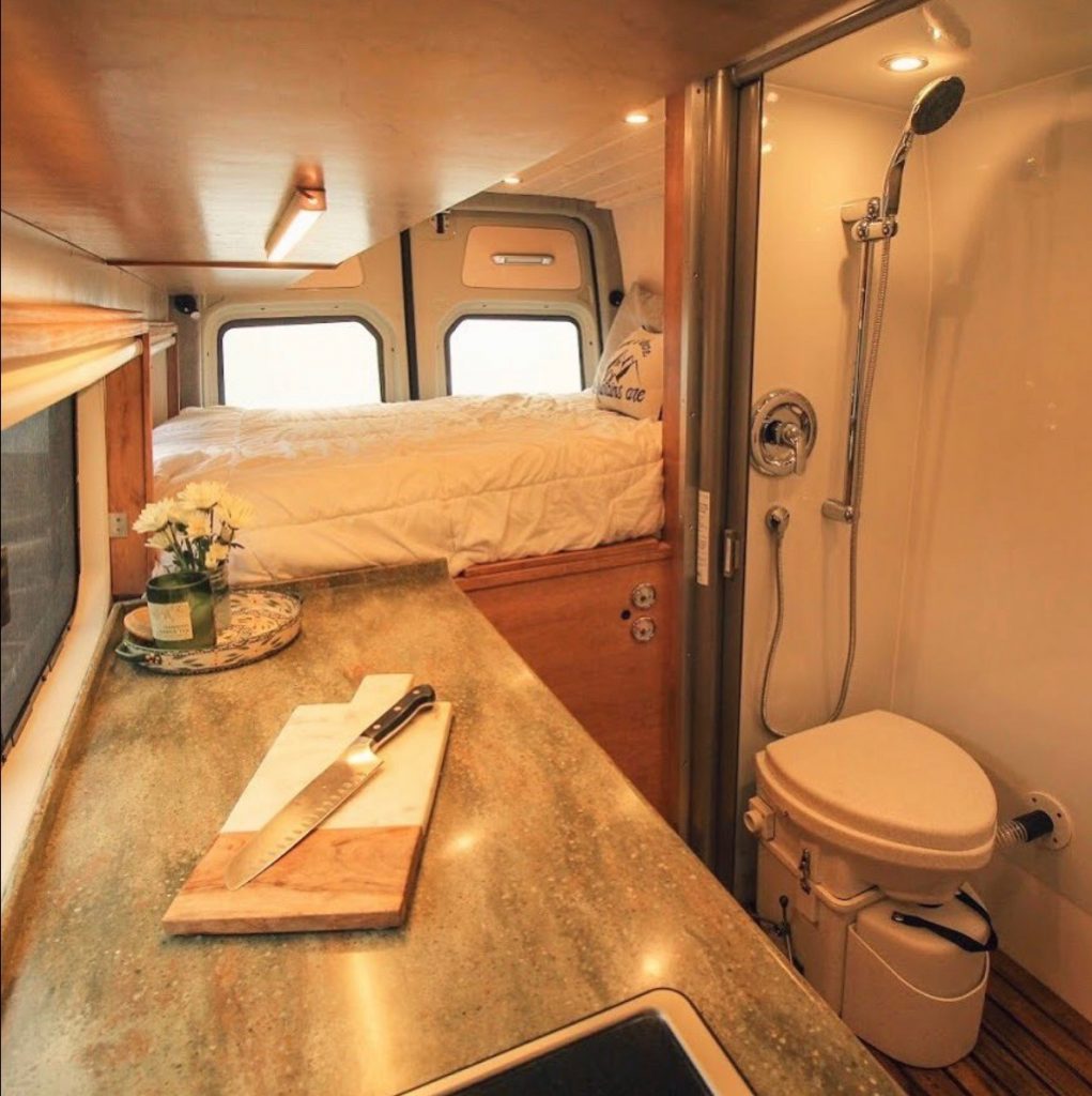 build a campervan - freedom vans