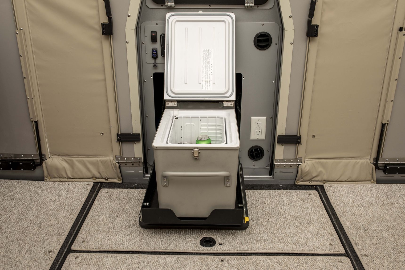 Meet The Travel Trailer That Can Transform Into A Tiny Off Grid Cabin