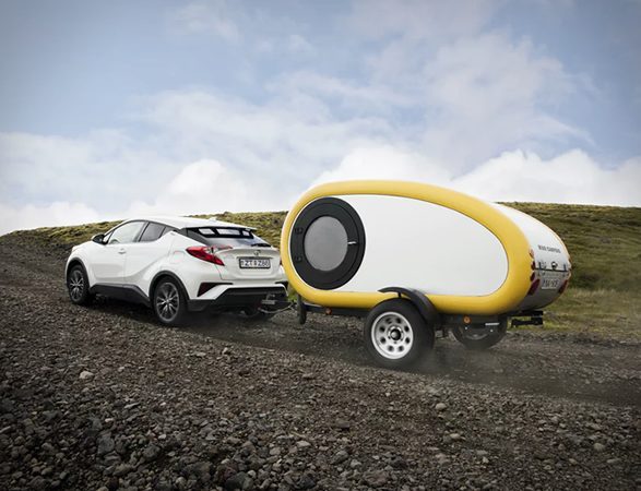 Mini trailer with wifi