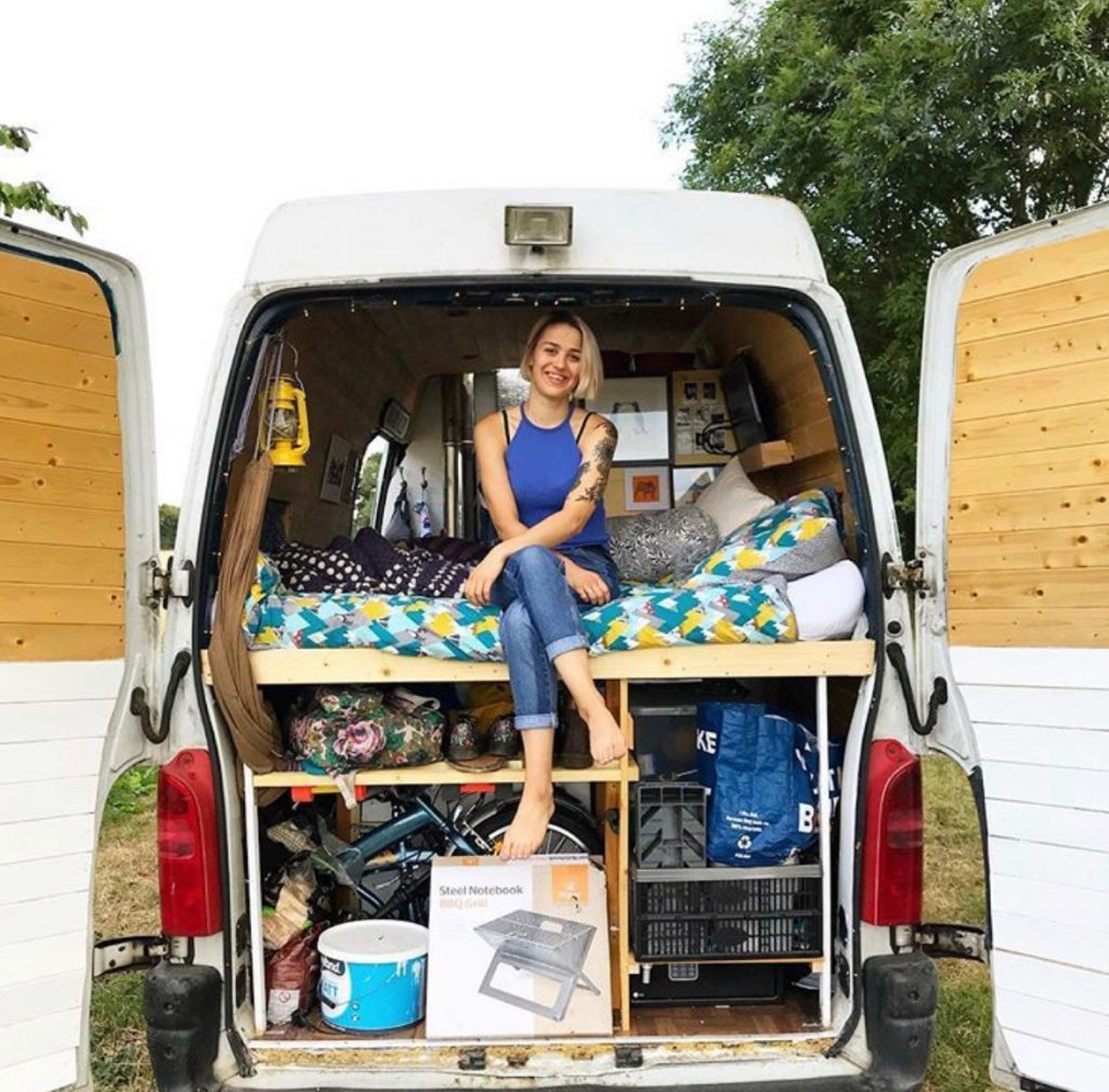 van life ideas - garage -