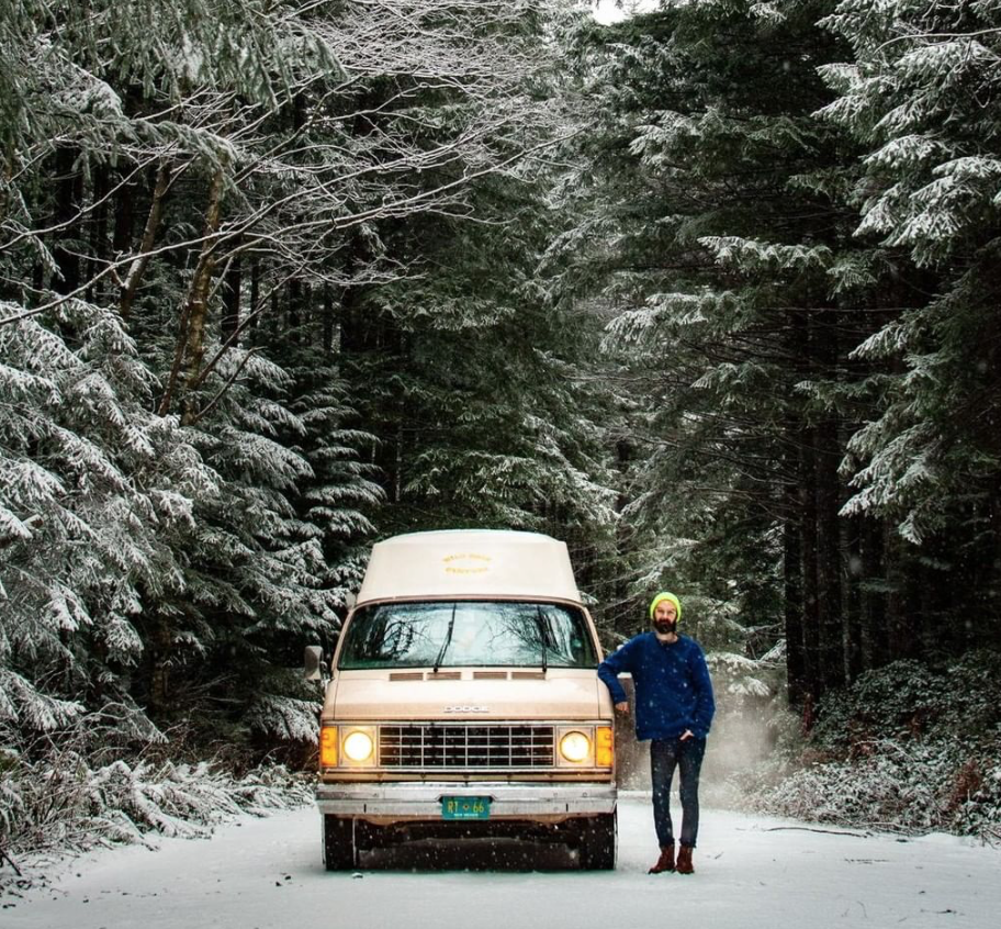 rent an rv - snow