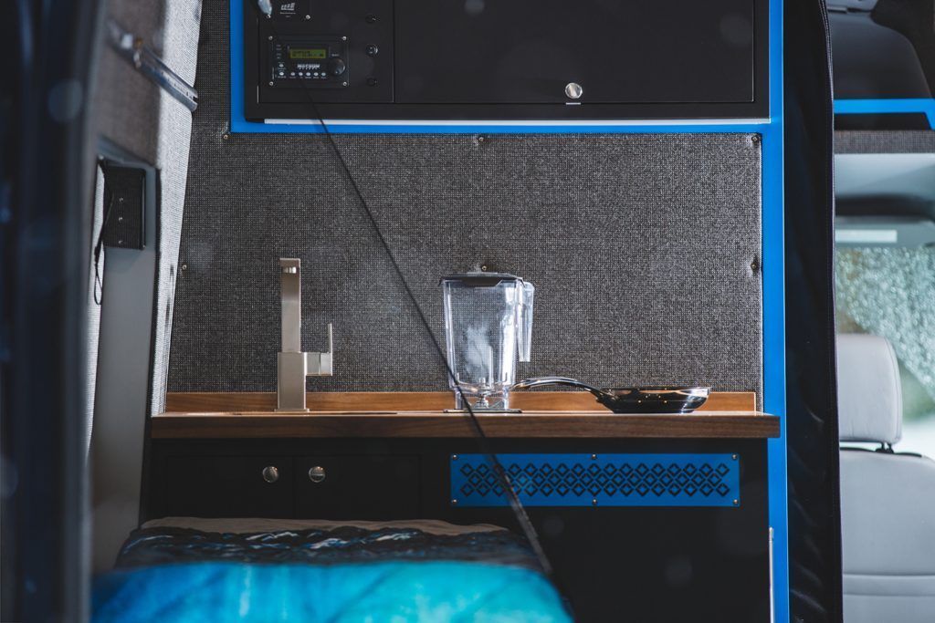Outside Van Kitchen Area