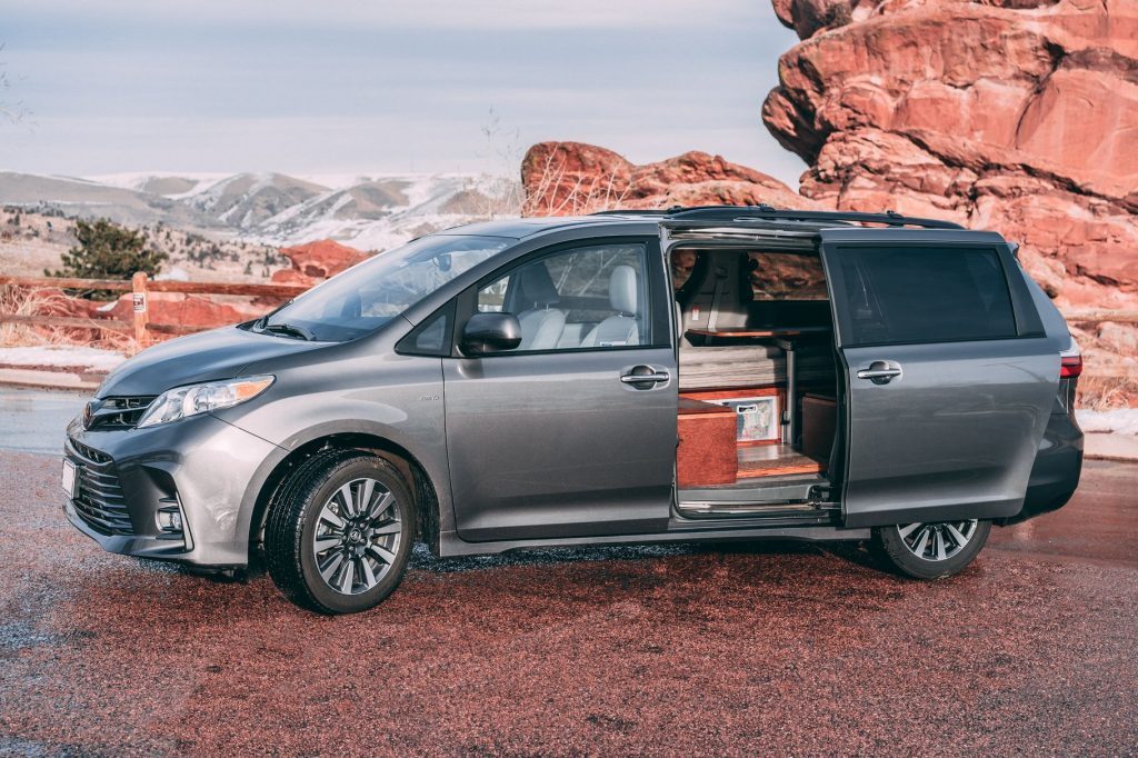 This Stealth Minivan Converts Into An Affordable Camper For Under 10K