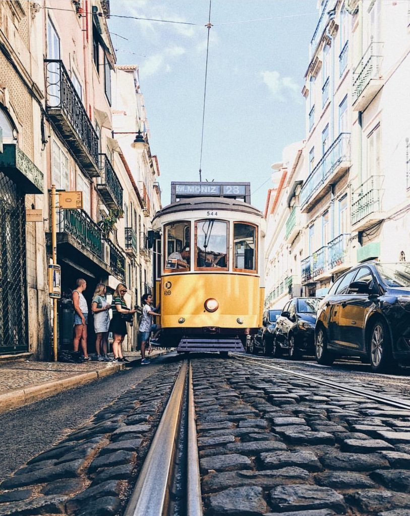 van life travel - lisbon