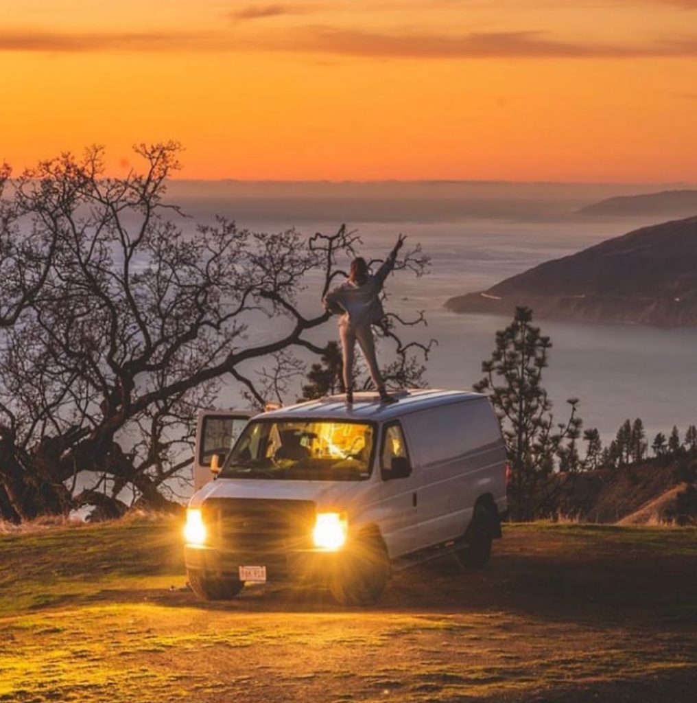 van life travel - big sur
