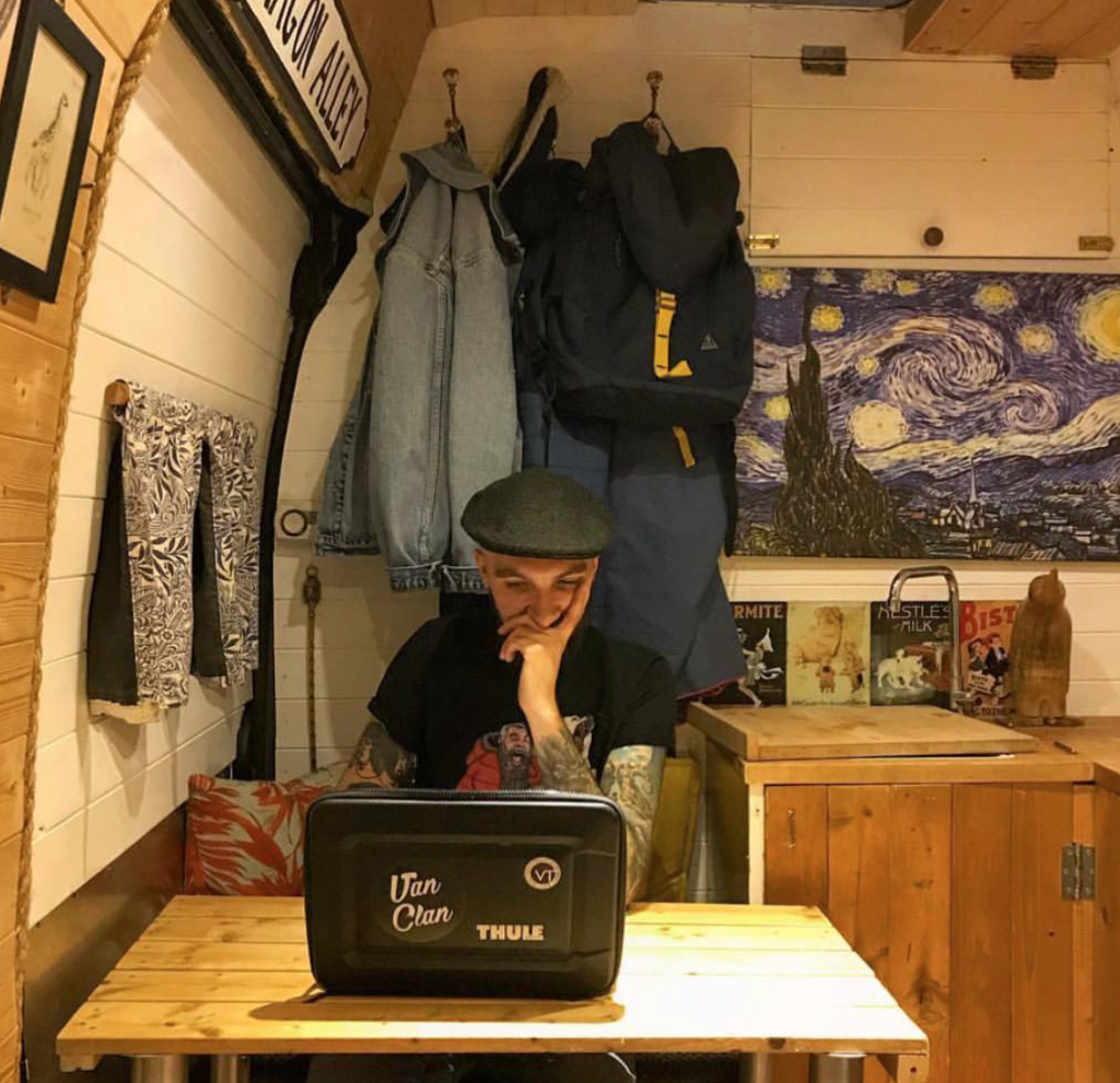 van life costs - working