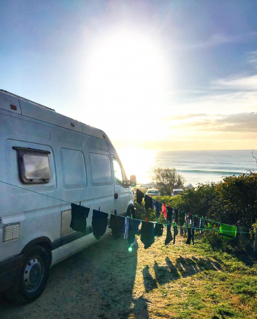 van life costs - washing