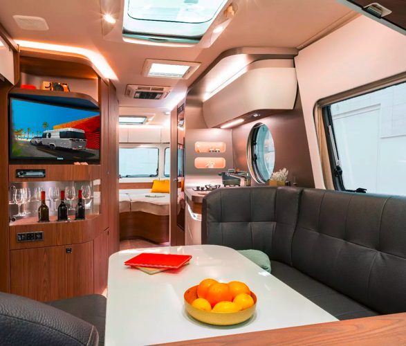 best caravans - eriba inside