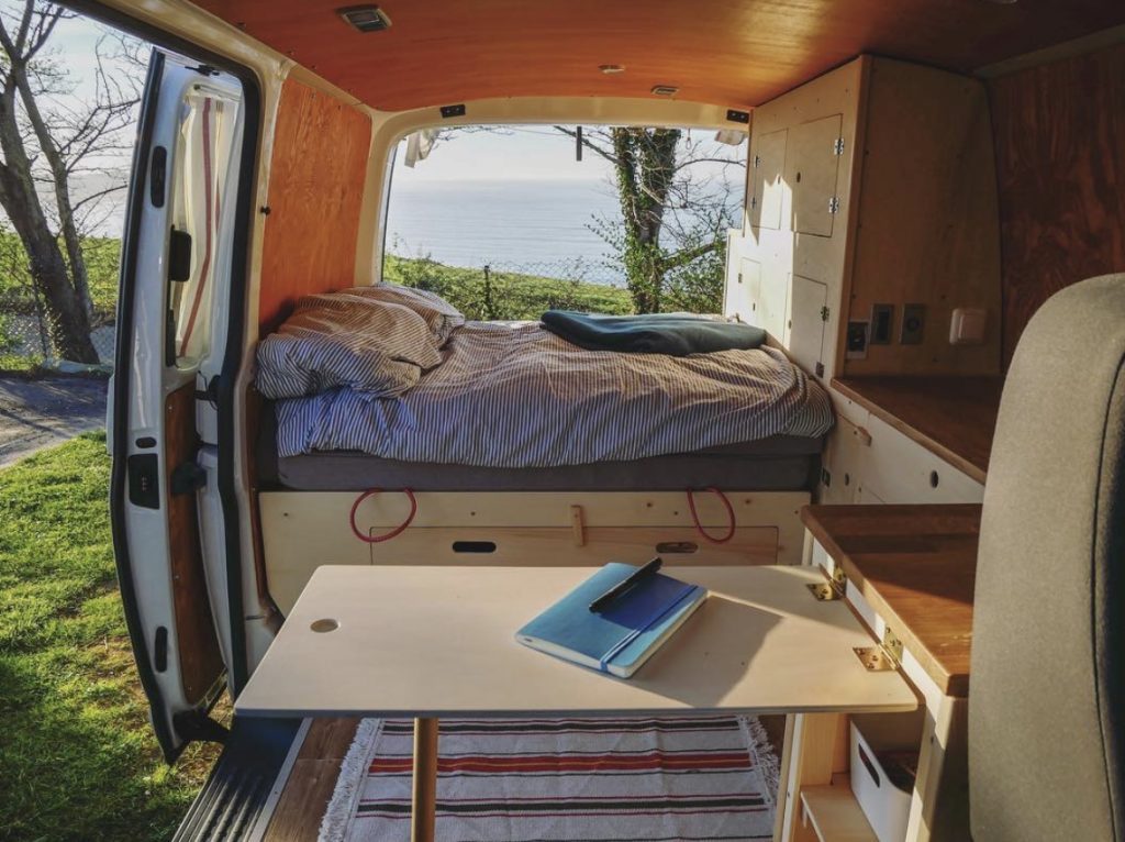 stealth camper van conversion