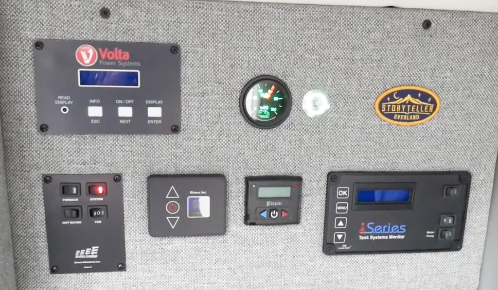 Power centre in the Storyteller Overland Mode 4x4