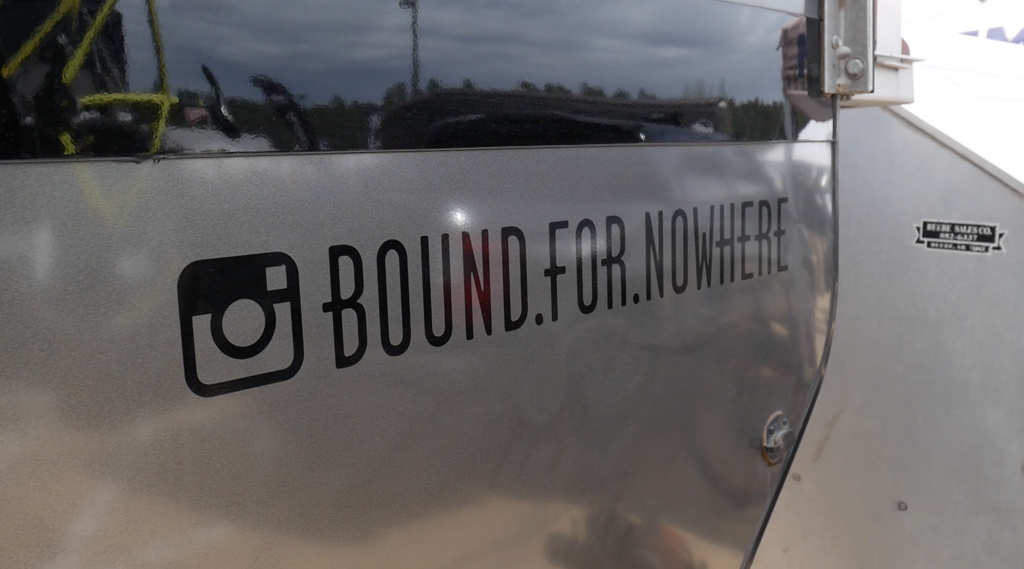 Awesome Instagram handle sticker