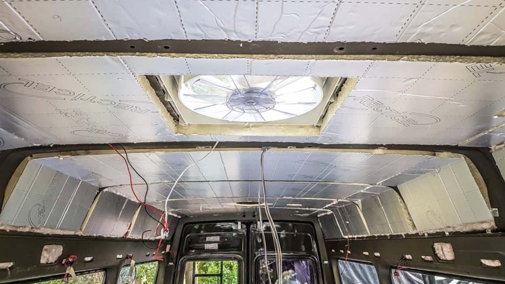 how to insulate a camper ventilation