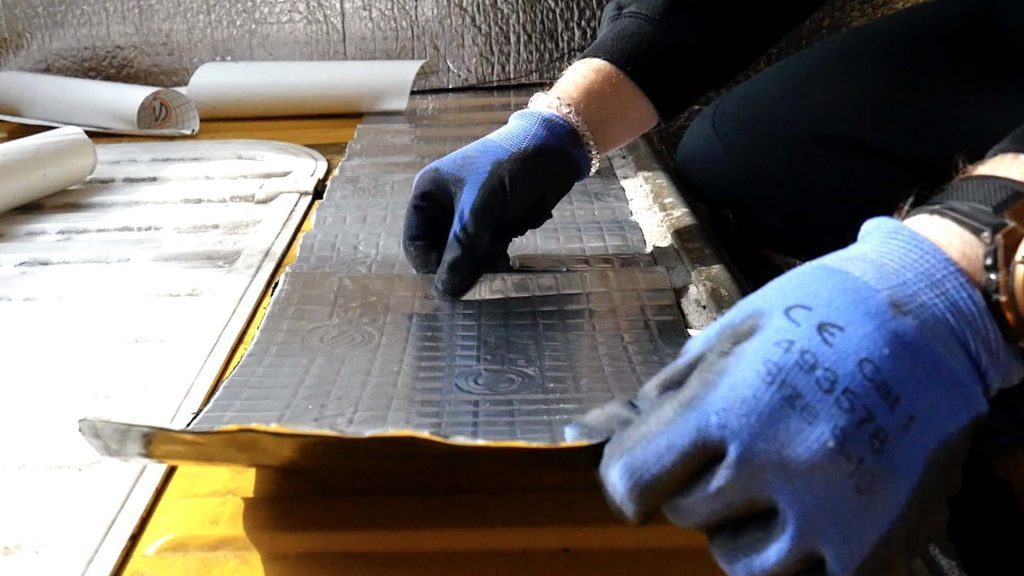 how to insulate a camper sound deadening