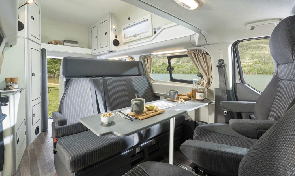 Ford Transit Nugget Interior, fresh and functional