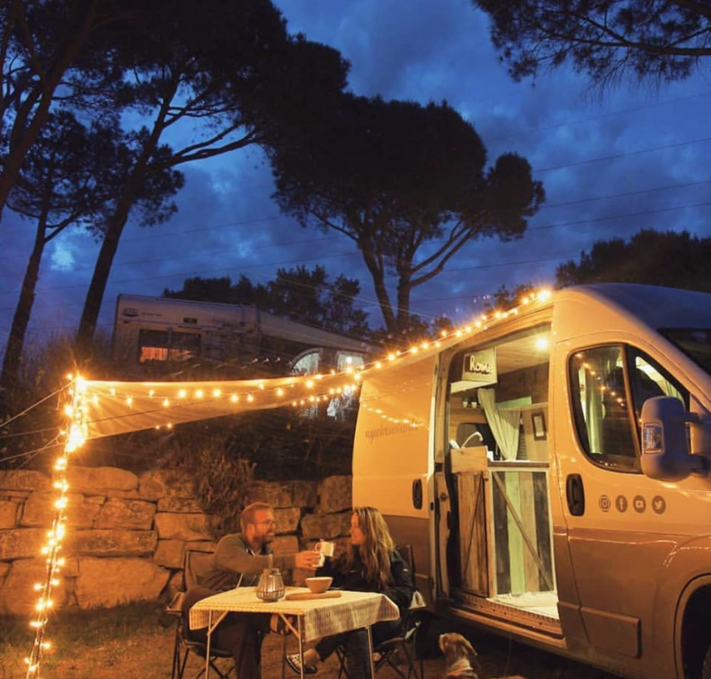 Parking up in scenic places is a breeze thanks to the park4night database