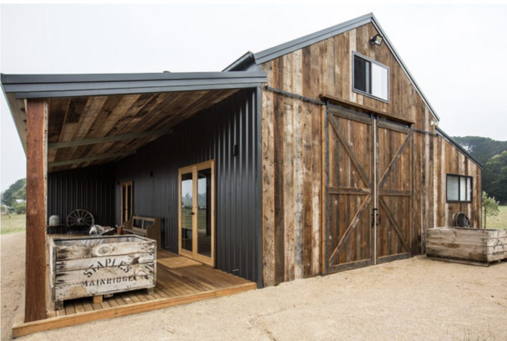 Barn style shed house