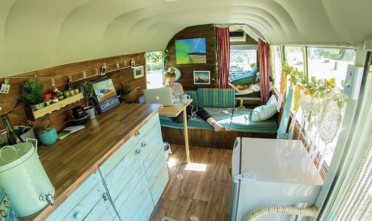 Beach shack bus.