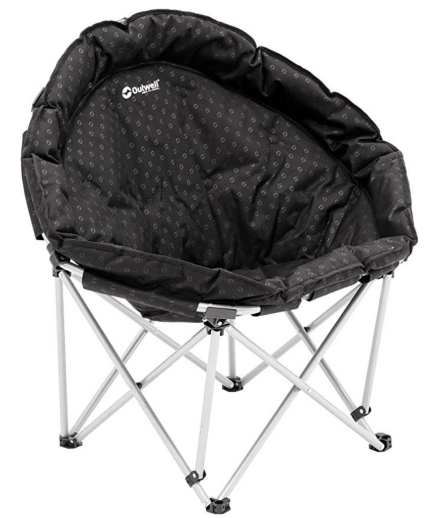 Black moon chair