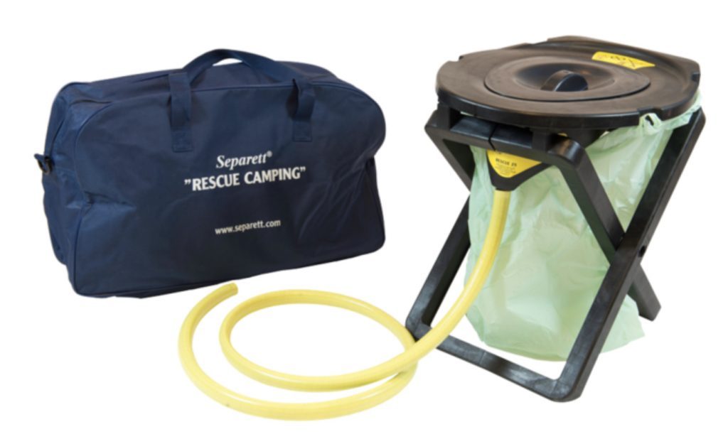 portable camping toilet