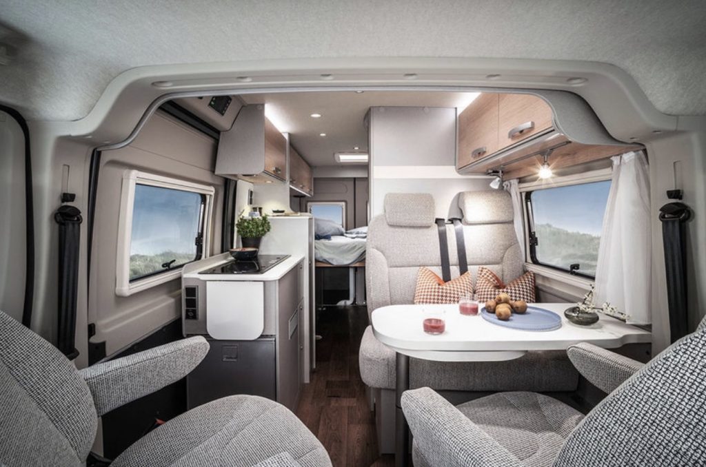 Best small RVs - inside the HymerCar free