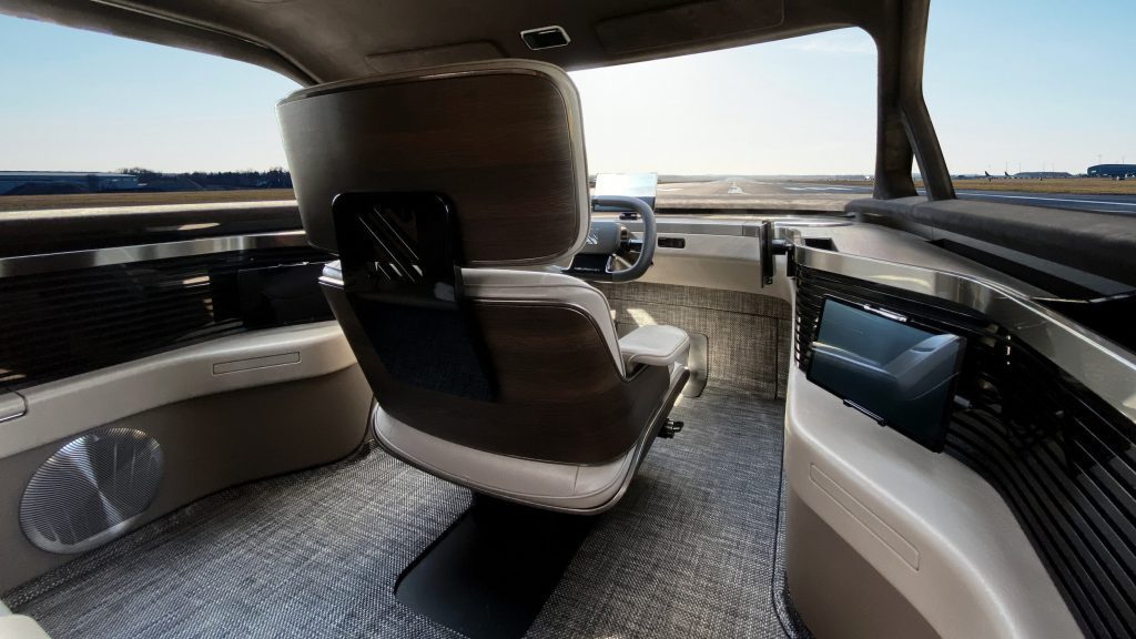 The captains chair in all its glory
