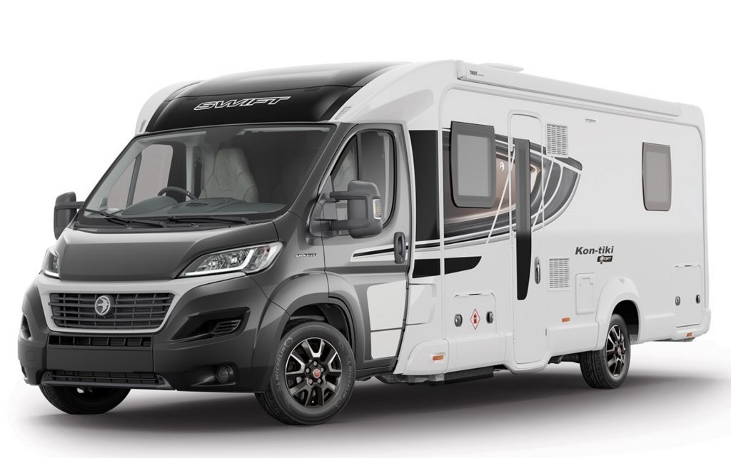 Best Motorhomes - exterior of Swift Kon-Tiki Sport