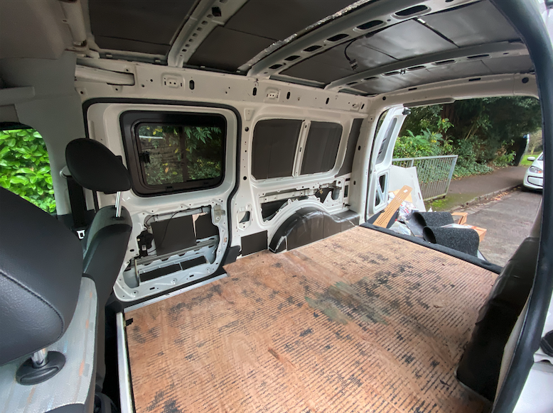 sound deadening van
