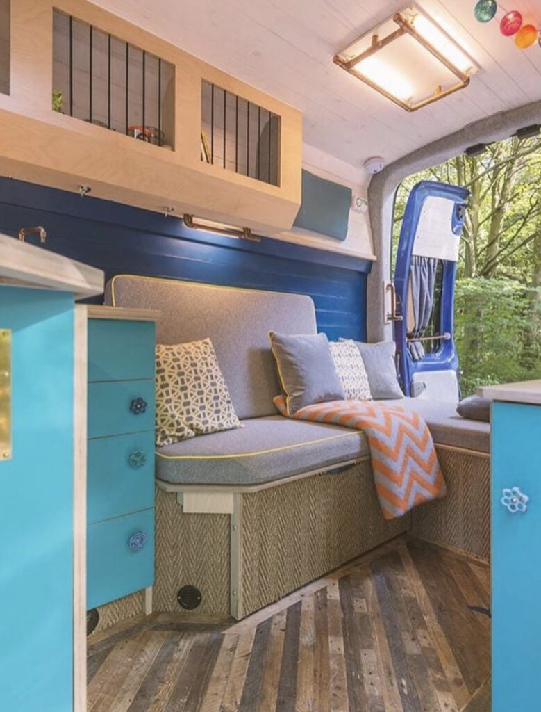 blue van