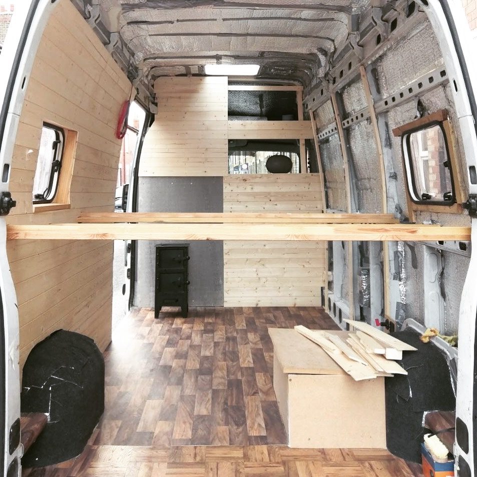 van build mistakes - don't try to do DIY when you're tired!