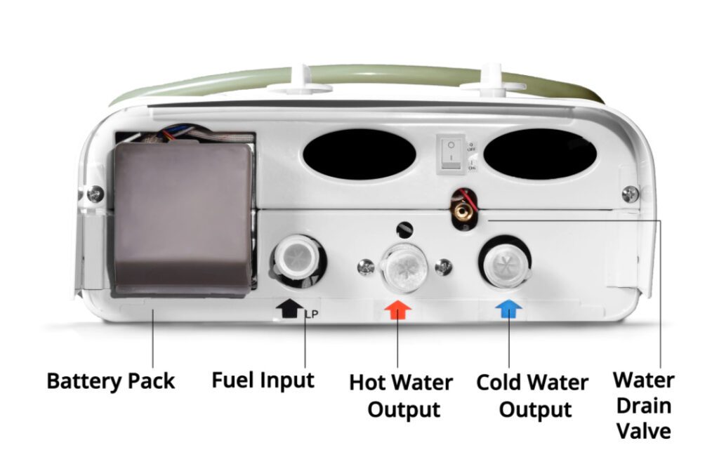 Eccotemp L5 Tankless Water Heater Makes Off Grid Showering A Breeze