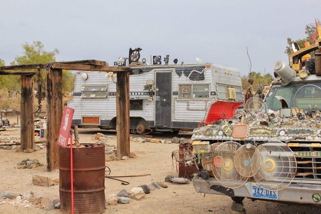 Slab City Campervan parking