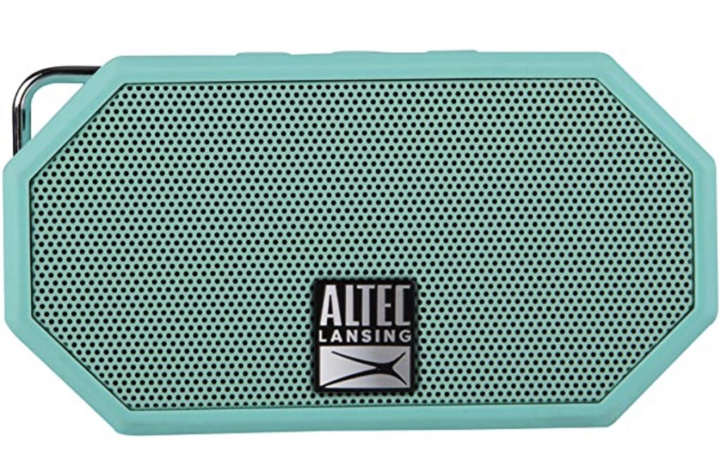 Portable speakers - green altec Lansing
