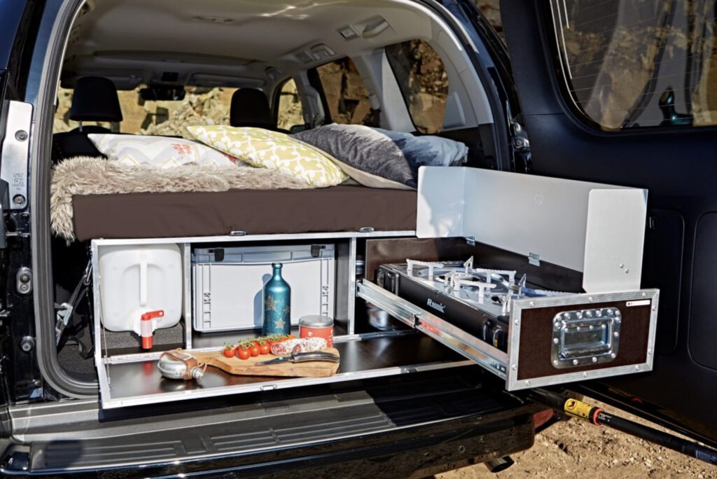 SUV Camper Conversion Kit That Turns 