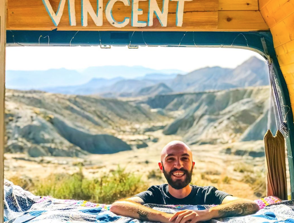 Boondocking in Spain in my van