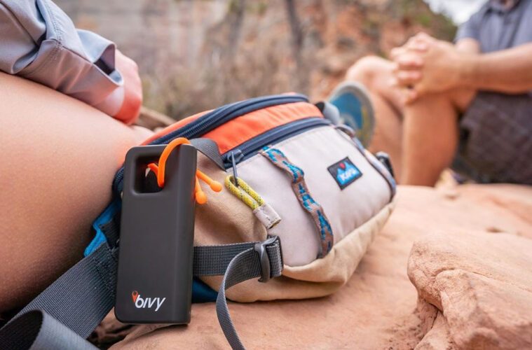 Bivy Stick Blue Smallest Satellite Communication Device In The World