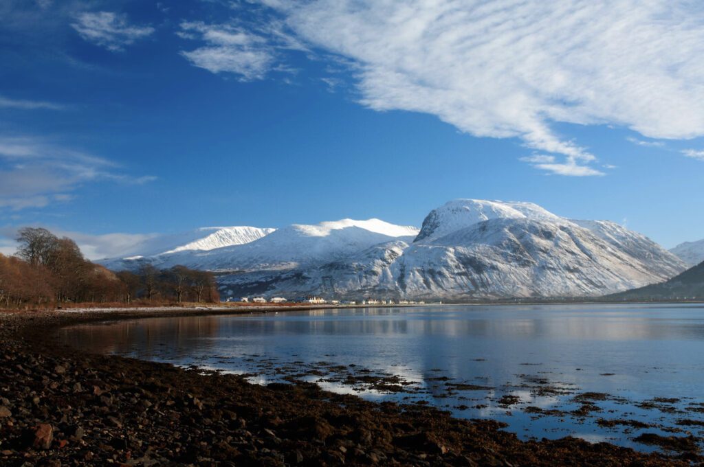 Ben Nevis in the snow