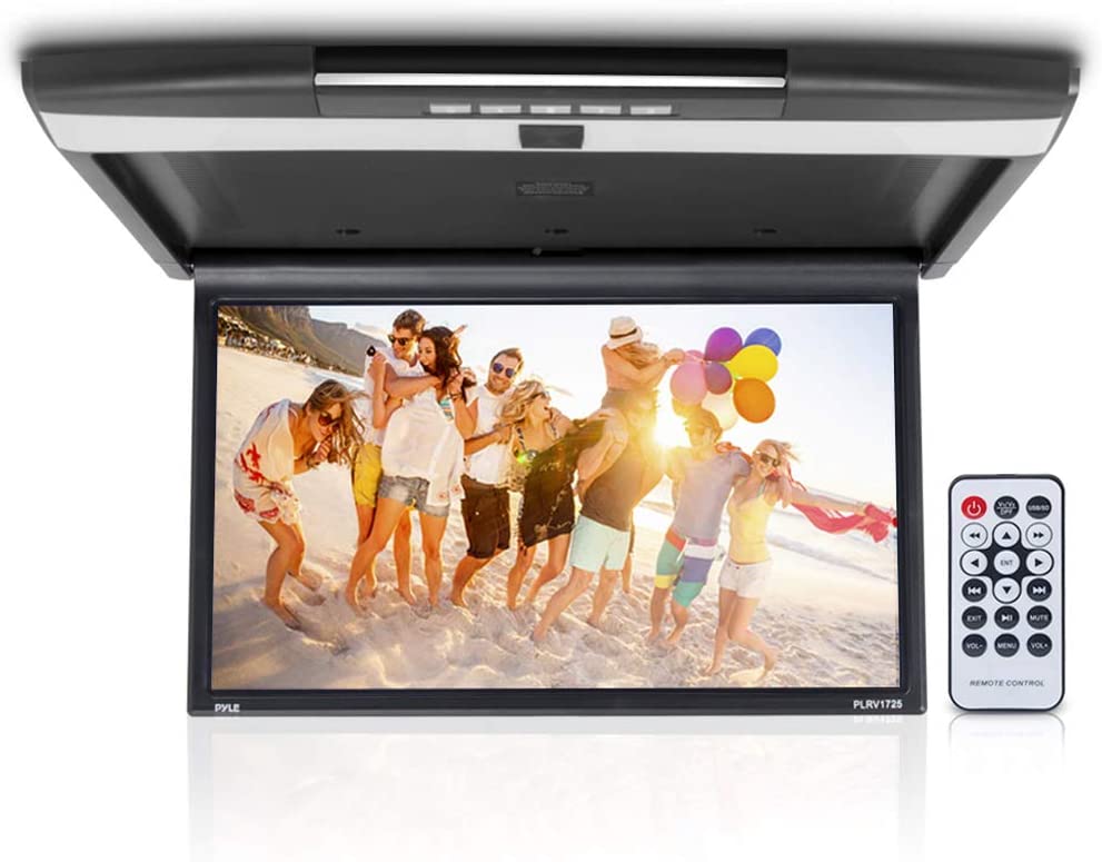 Best 12V TV for RV - Pyle overhead