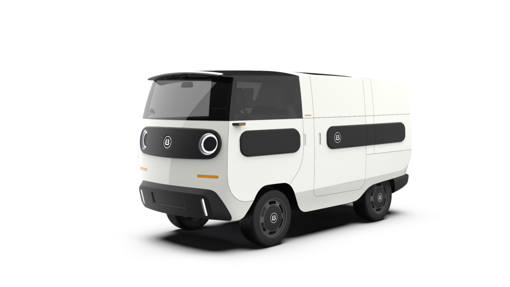 eBussy electric camper van - transpoerter model