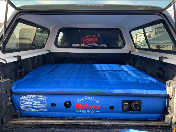 truck bed air mattress shark tank